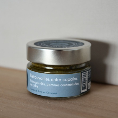 Tartinade Poireaux rôtis - Pommes Caramélisées au Cidre